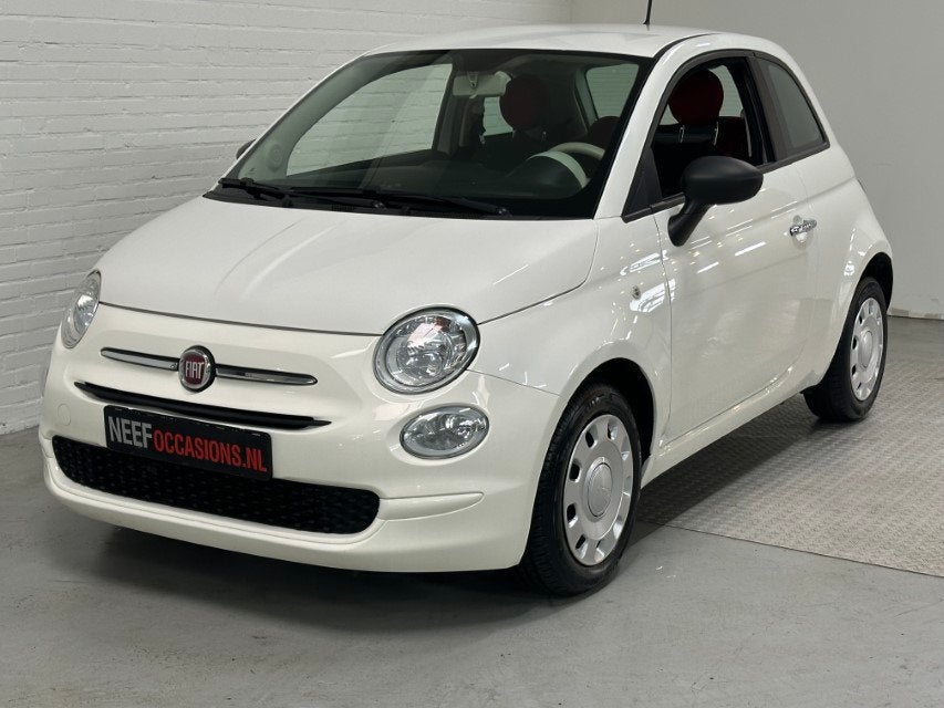 Fiat 500 0.9 TwinAir Turbo Collezione AIRCO / MEDIA / ELK.PA, Auto's, Fiat, Voorwielaandrijving, Stof, Gebruikt, Bedrijf