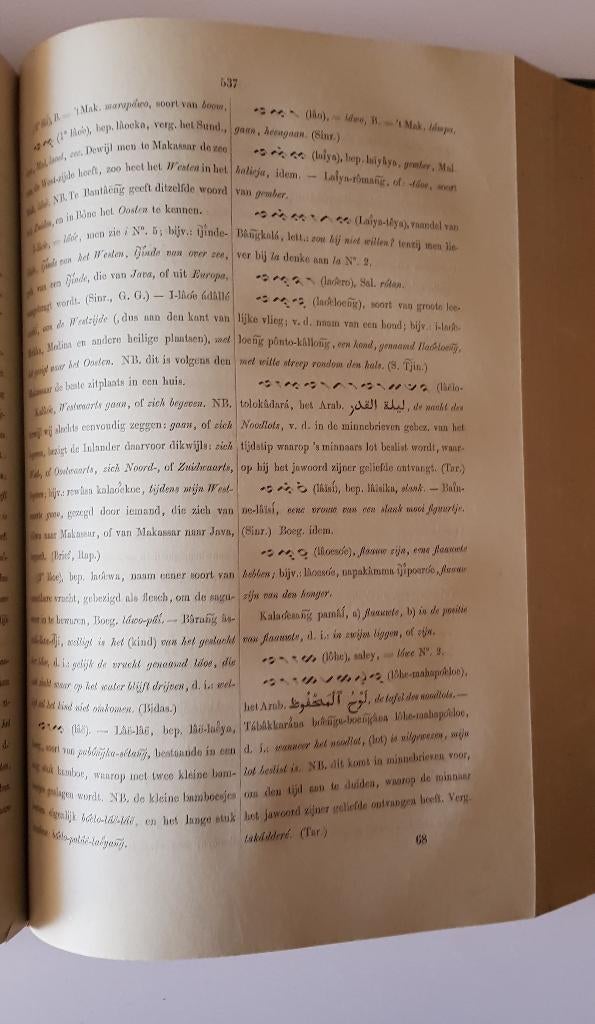 Makassaarsch-Hollandsch woordenboek – Matthes 1859, Boeken, Woordenboeken, Ophalen of Verzenden, Zo goed als nieuw, Overige uitgevers