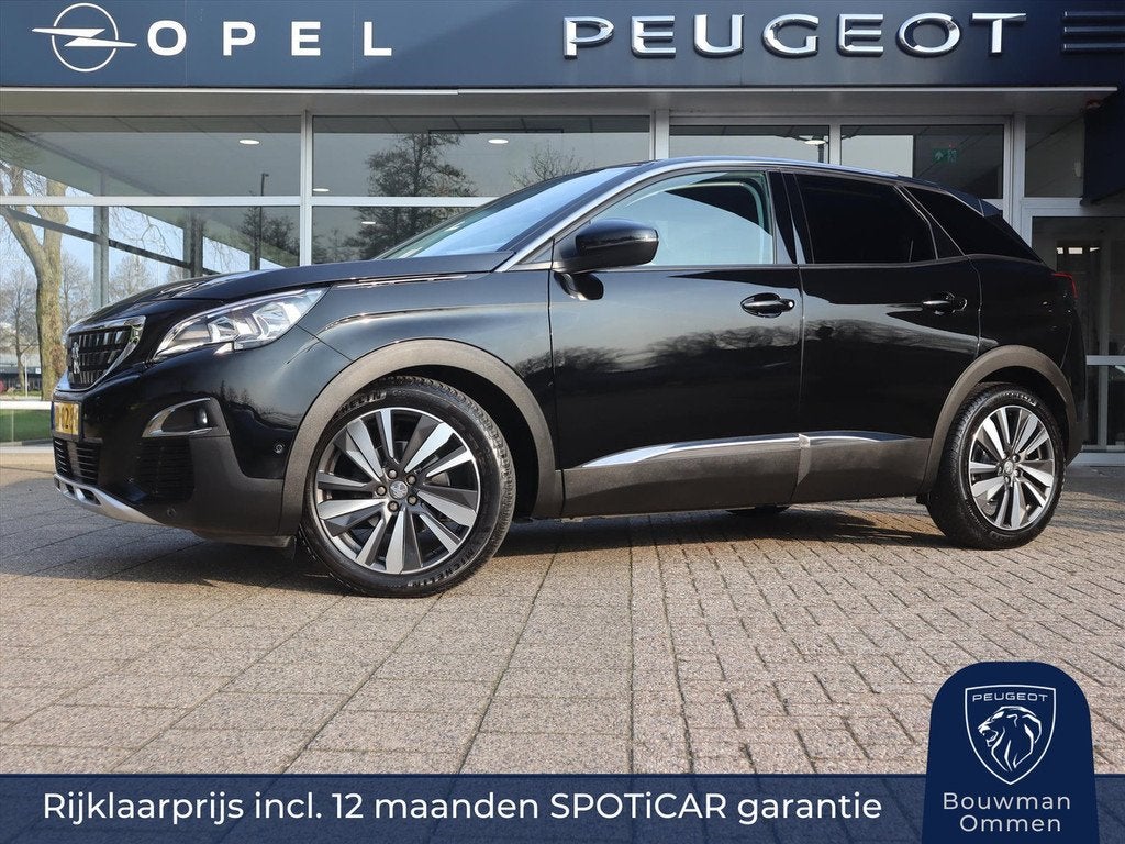 Peugeot 3008 SUV Allure PureTech 130PK, Rijklaarprijs, Adapt, Voorwielaandrijving, 15 km/l, Gebruikt, 1295 kg