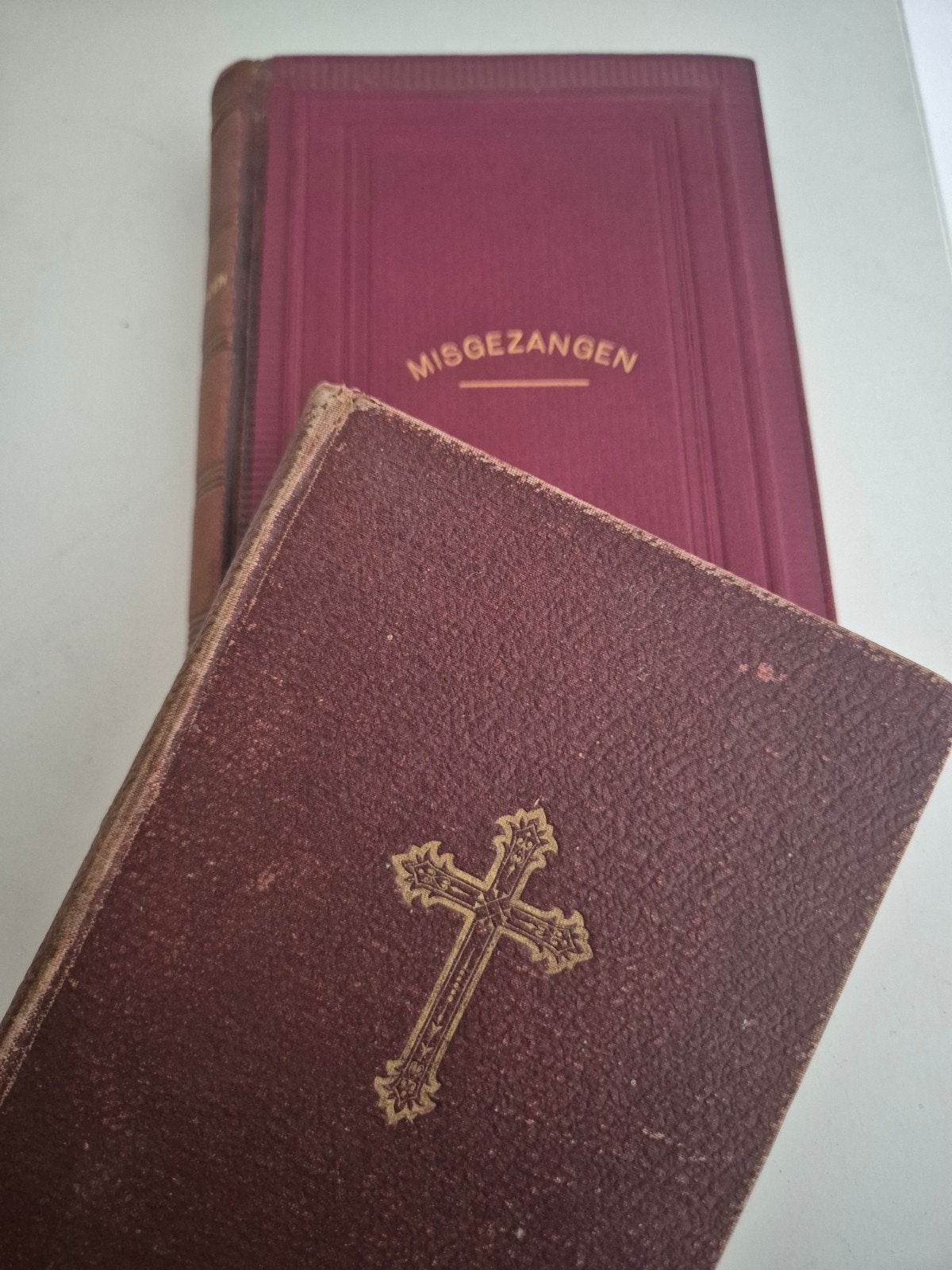 2 antieke kerkboekjes, Ophalen of Verzenden, Gelezen