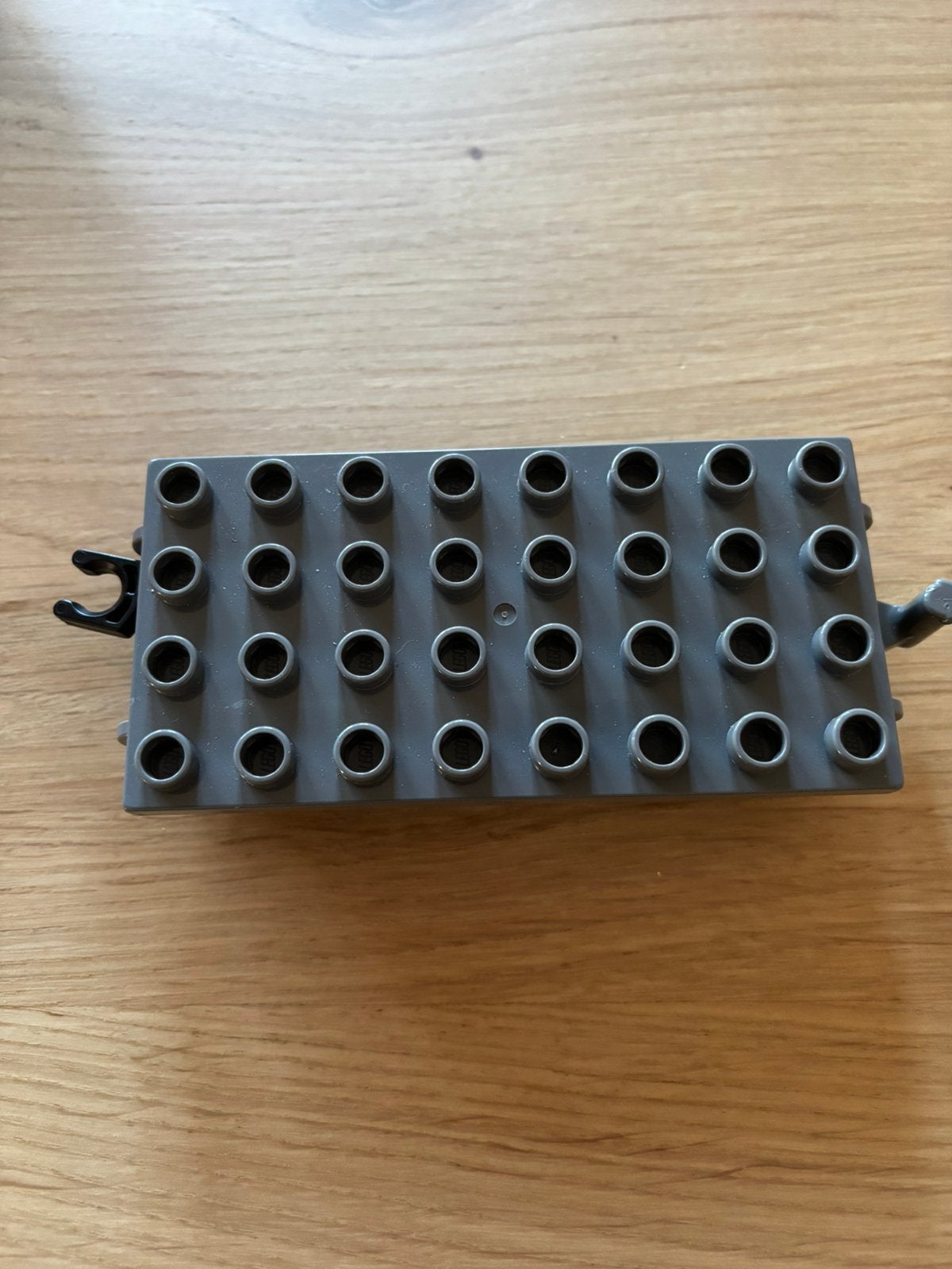Lego Duplo breed onderstel treinwagon (mist één wiel), Ophalen of Verzenden, Gebruikt, Duplo