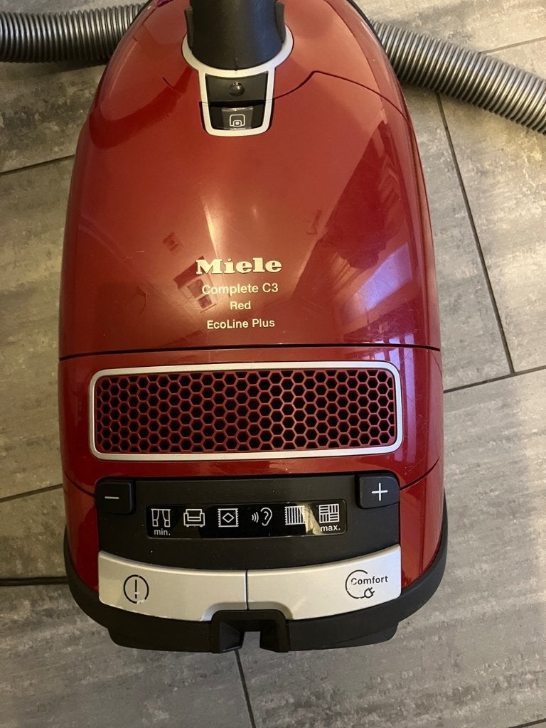 Stofzuiger Miele Complete C3 Red EcoLine Plus, Witgoed en Apparatuur, Stofzuigers, Gebruikt, Miele, Sledestofzuiger, Minder dan 1200 watt