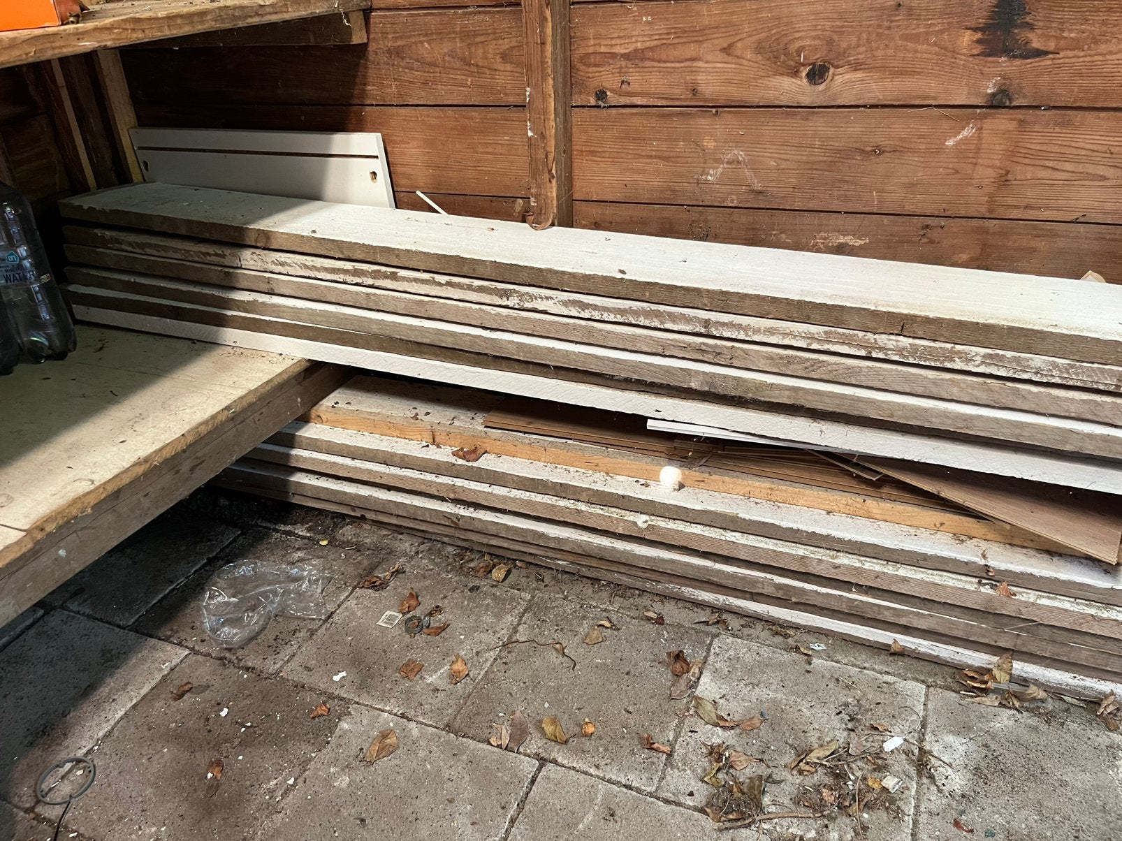 Steigerhouten planken, Ophalen, Gebruikt, 25 tot 50 mm, 250 tot 300 cm