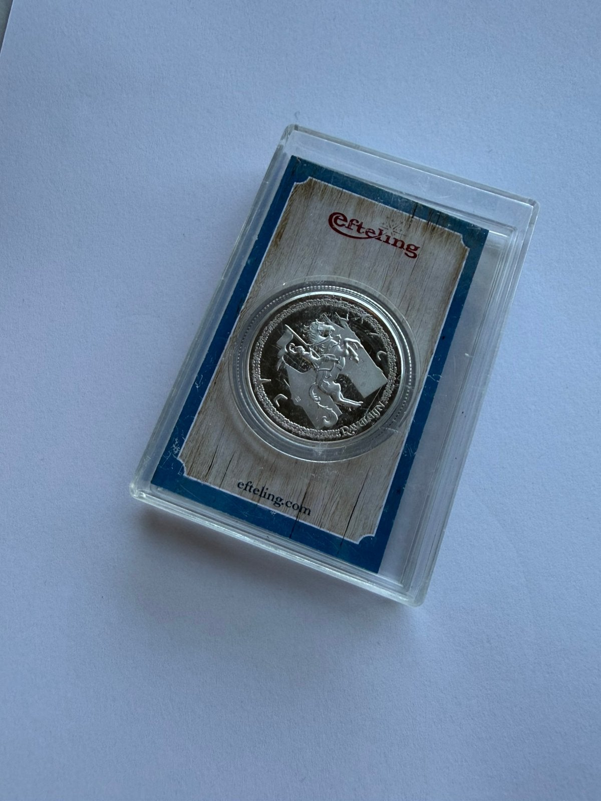 Efteling Raveleijn Verzamelmunt, Verzamelen, Ophalen of Verzenden, Nieuw, Overige onderwerpen, Speldje of Pin