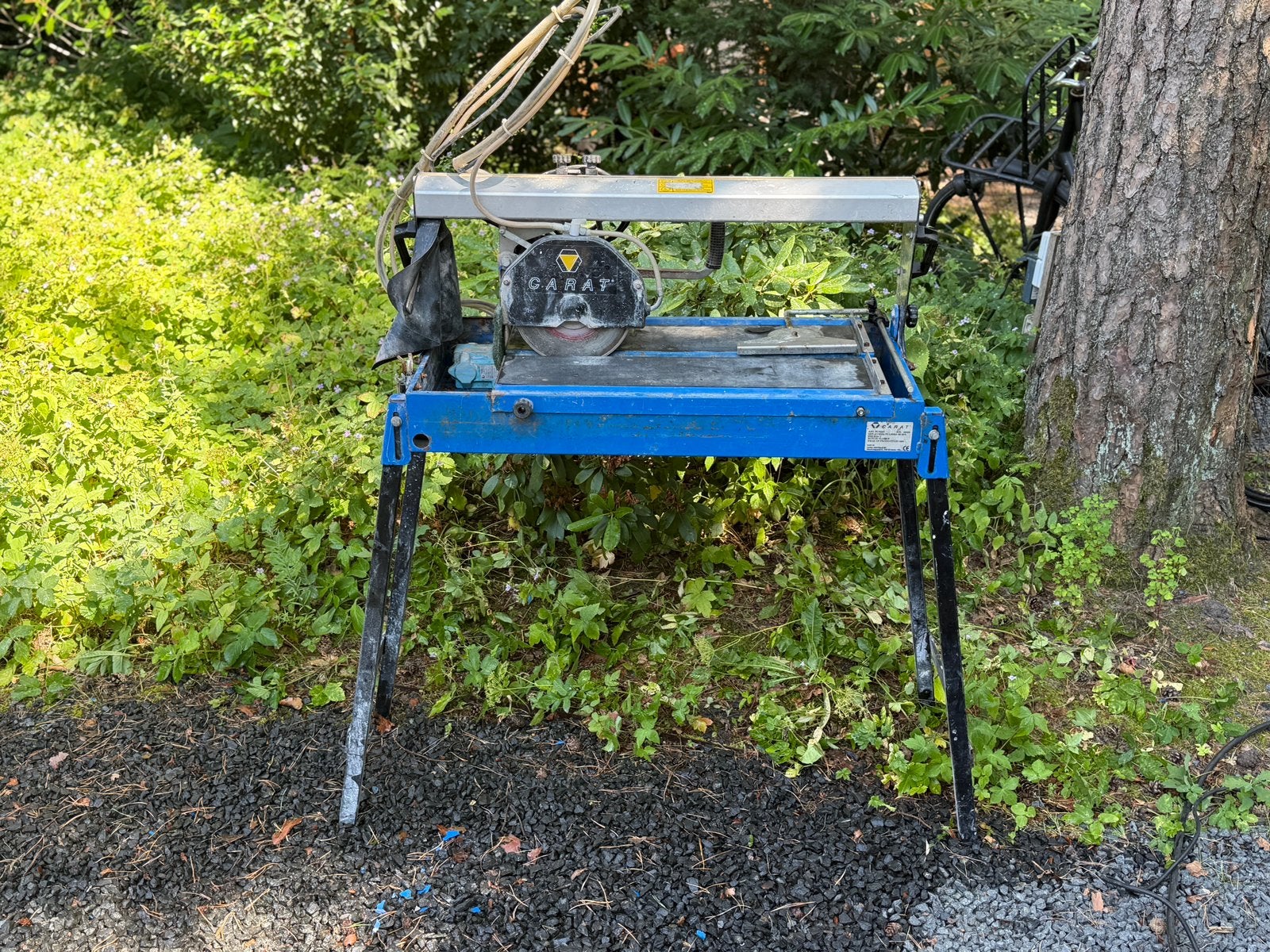 Carat BUK200 Tegelzaag | 230V | Werkend, Ophalen, Gebruikt, 1200 watt of meer, Overige typen