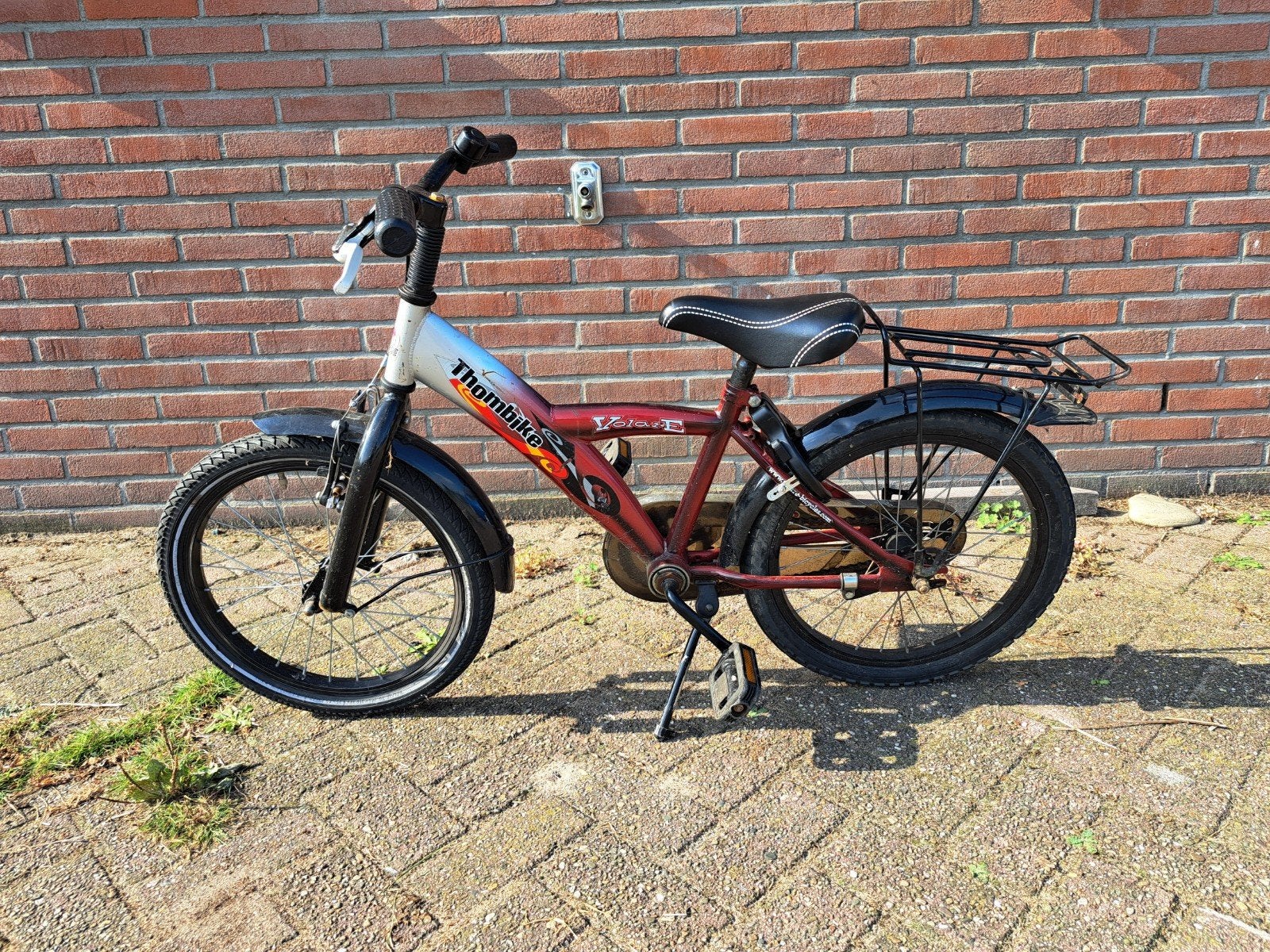 Volare thombike kinderfiets 18 inch, Ophalen, Gebruikt, 16 tot 20 inch, Volare Thombike
