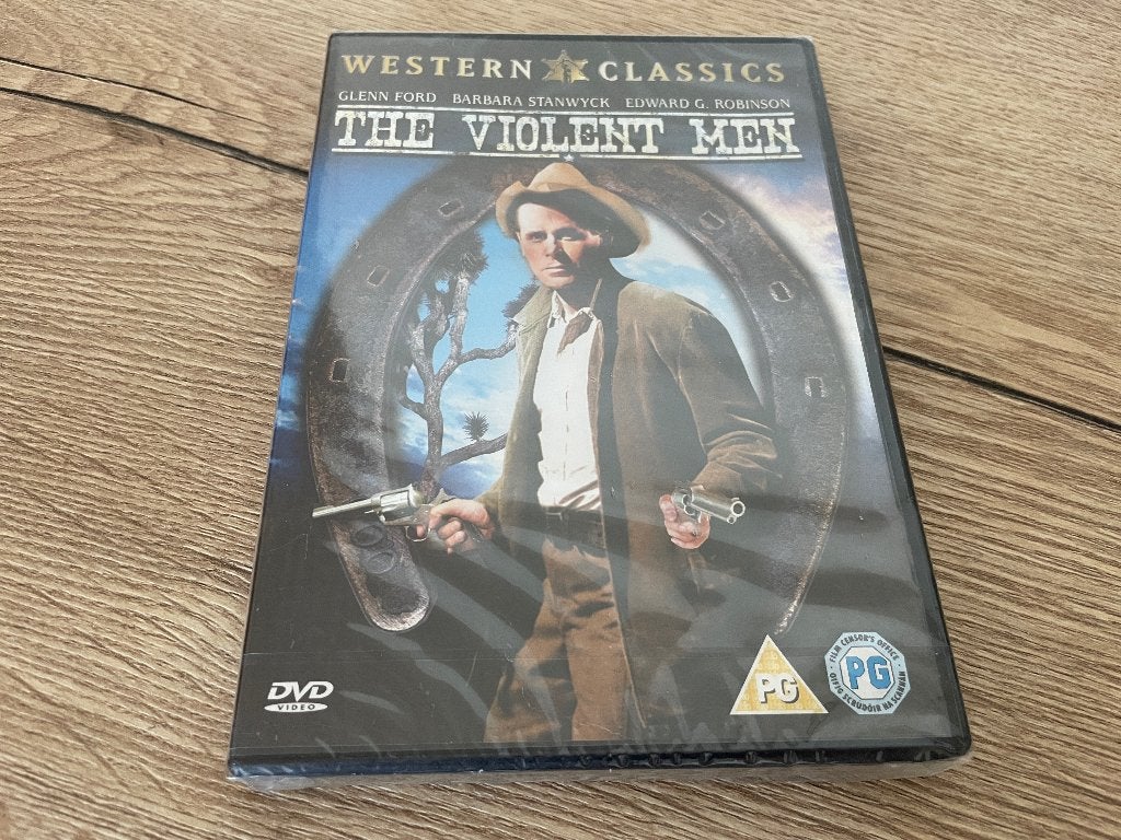 The Violent Men - Edward G. Robinson - Glenn Ford  (western), Alle leeftijden, Verzenden, Nieuw in verpakking, Actie
