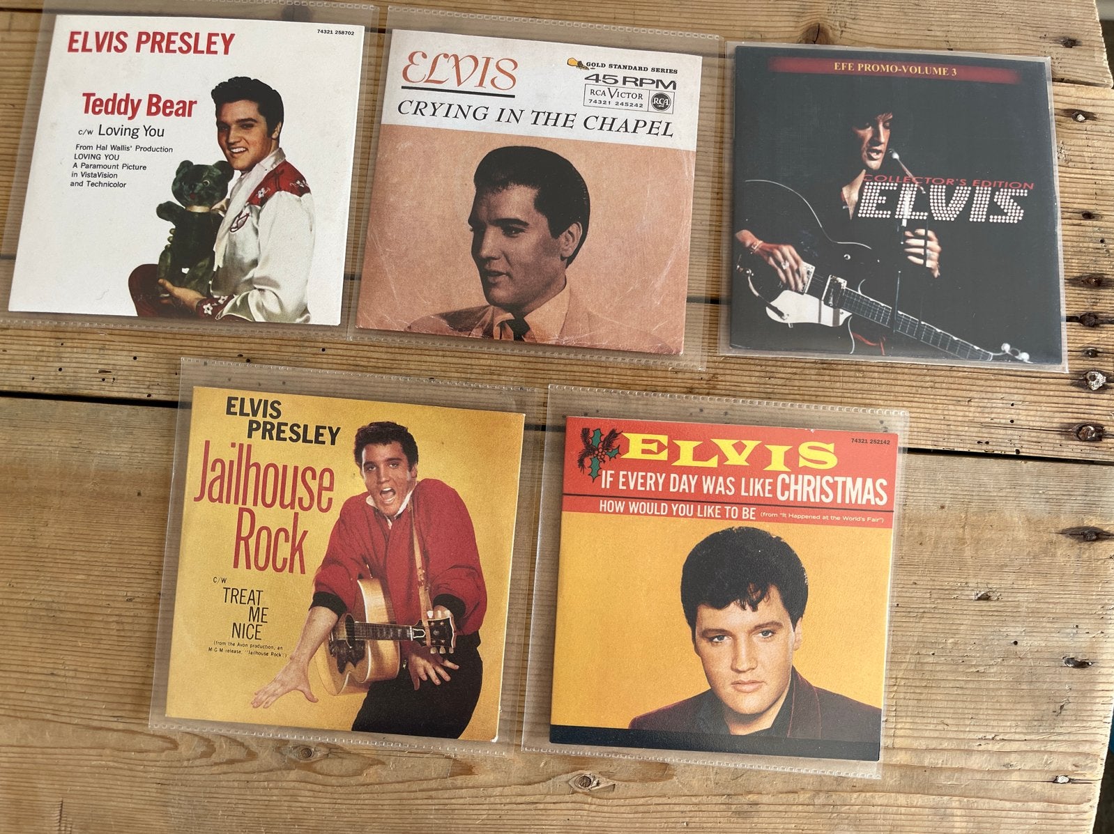 Elvis Presley CD Singles, Ophalen of Verzenden, Zo goed als nieuw, Single, Inclusief doosje