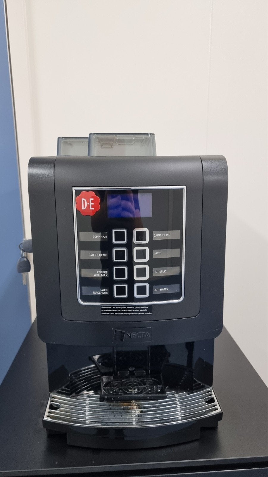 Douwe Egberts Koffiemachine Koro 2.0 - met onderkast, Ophalen, Gebruikt, 10 kopjes of meer, Koffiemachine