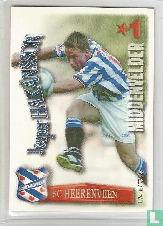 All stars 2003 FC Groningen - Jesper Hakansson, Ophalen of Verzenden, Nieuw, Overige binnenlandse clubs, Spelerskaart