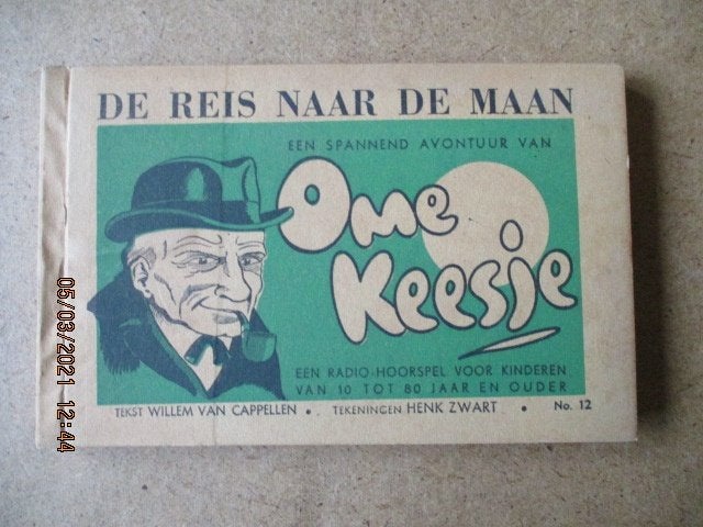 adv0222 ome keesje, Eén stripboek, Ophalen, Gelezen