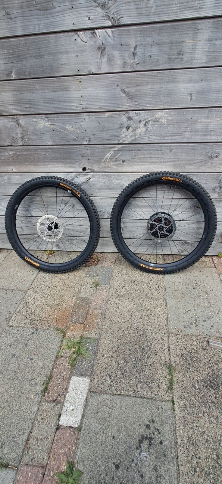 Continental Kryptotal MTB banden 29x2.4  (voor & achter) - Z, Fietsen en Brommers, Ophalen, Band, Zo goed als nieuw, Mountainbike