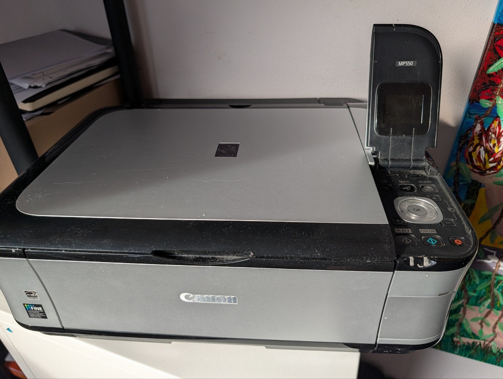 Canon MP550 All-in-one printer (geen inkt), Computers en Software, Printers, Ophalen, Kleur printen, Gebruikt, Canon