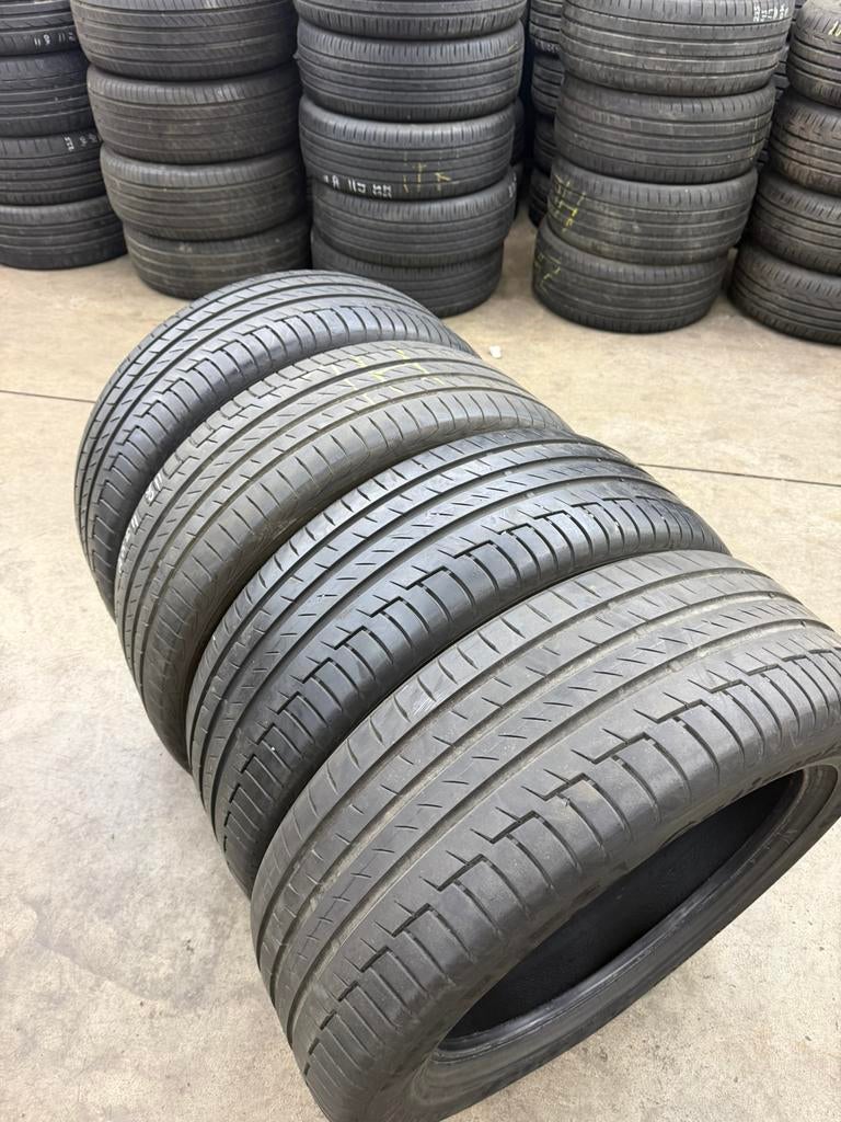 4x 235-55-19 Continental 6mm zomer XC60 Q5 Glc €340 all incl, Ophalen, Zomerbanden, Band(en)