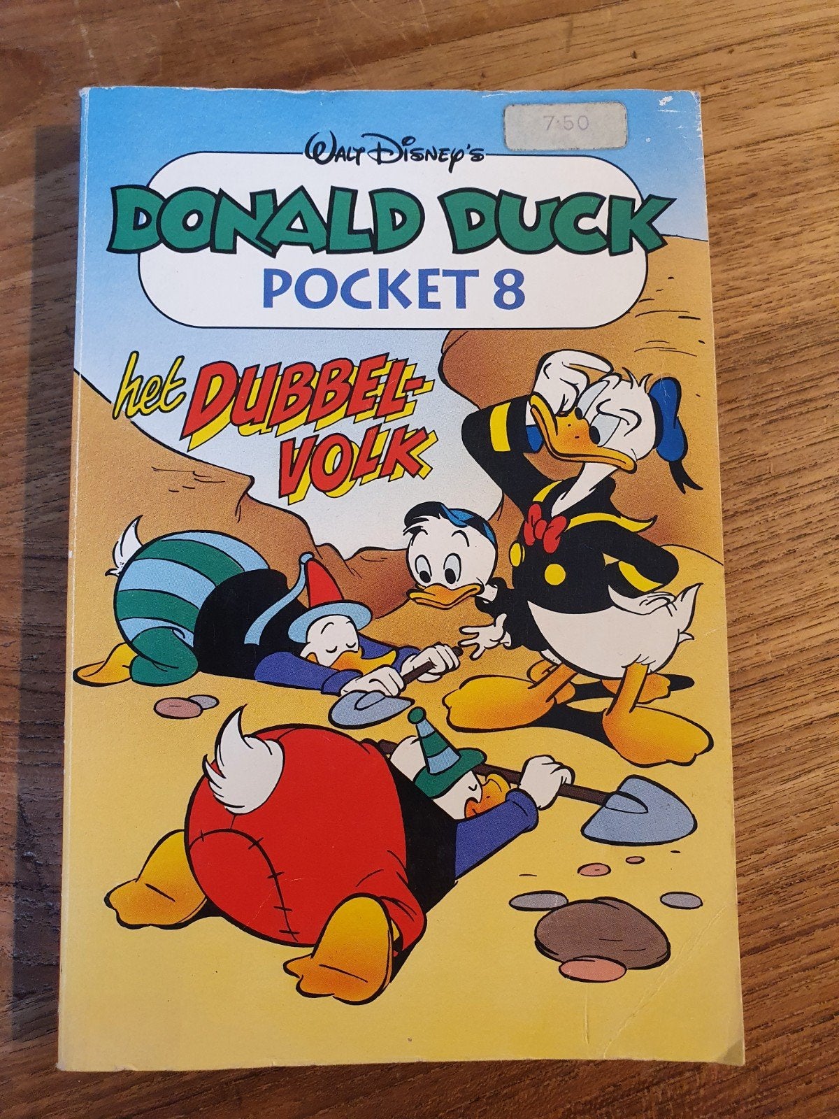 Donald Duck Pocket 8: Het Dubbel Volk - Eerste Druk 1993, Ophalen of Verzenden