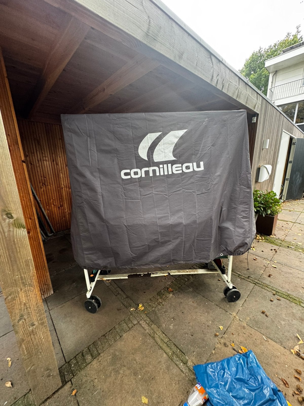 Vouwbare tafeltennistafel inclusief net - Goede staat, Tuin en Terras, Ophalen, Zo goed als nieuw, Minder dan 5 meter