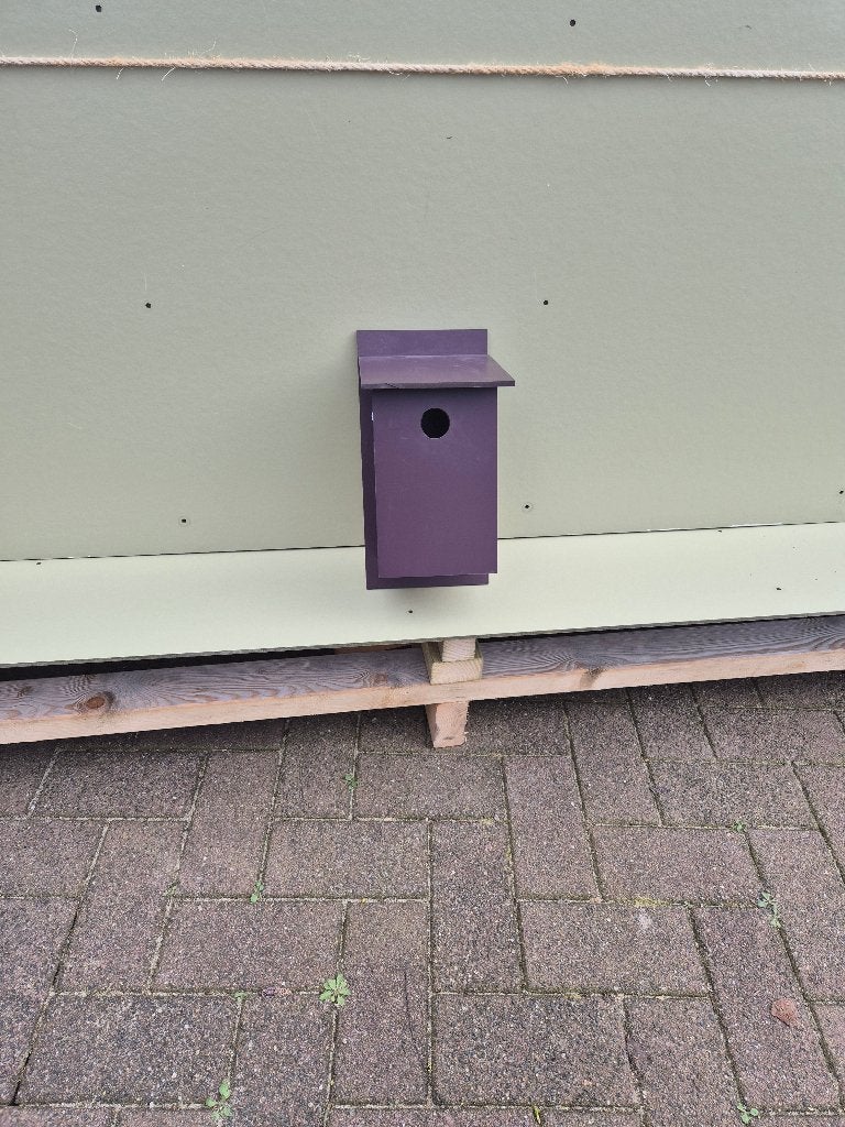 vogel huisje van rock panel, Ophalen, Nieuw