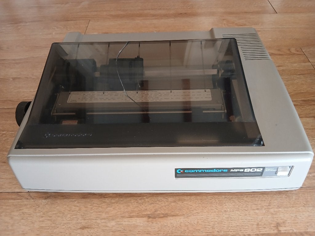 Commodore matrix printer, Zwart-en-wit printen, Gebruikt, Matrix-printer, Printer