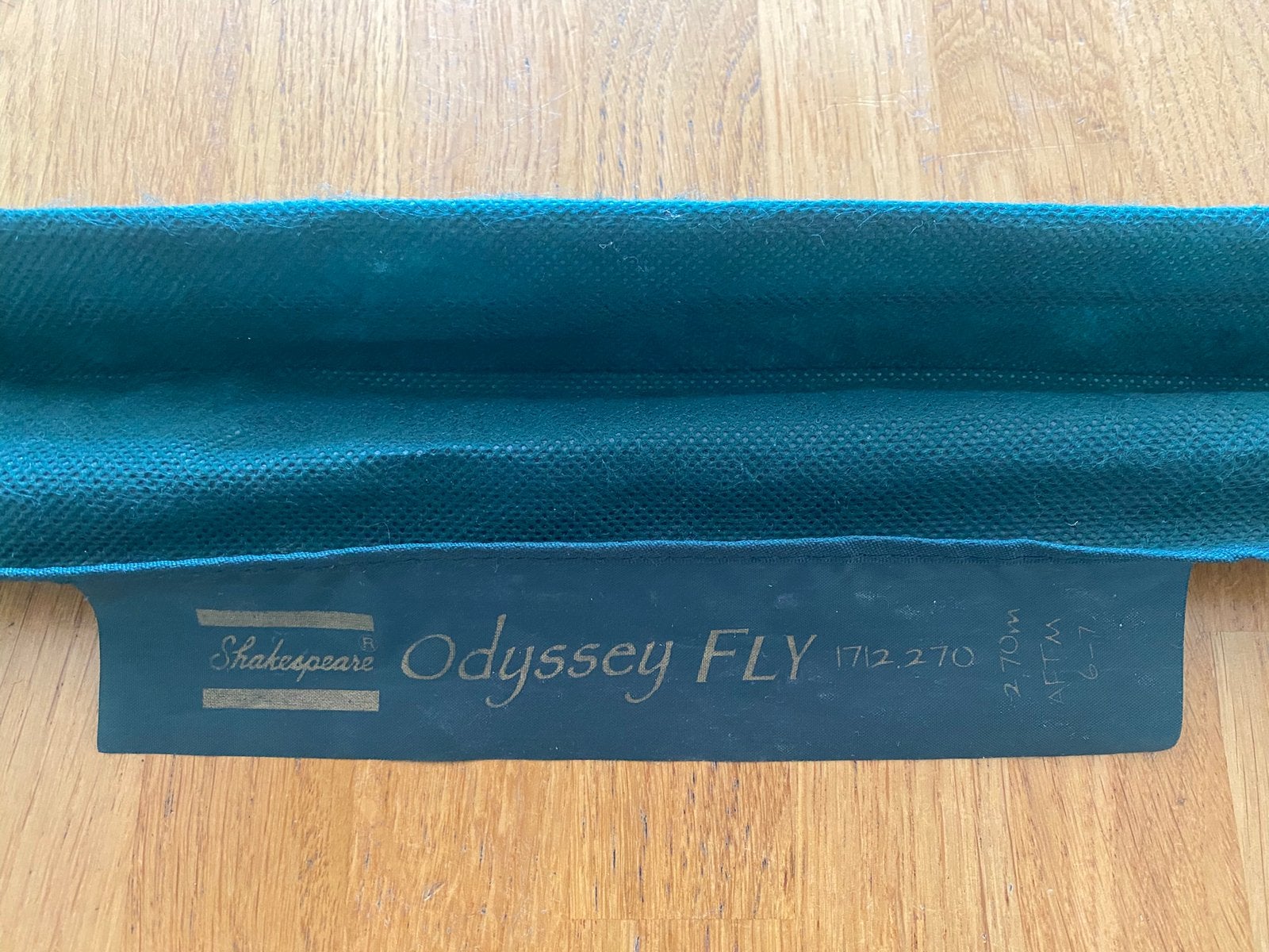Odyssey Shakespeare aftma 6/7 vliegvishengel, Ophalen of Verzenden, Gebruikt, Werphengel