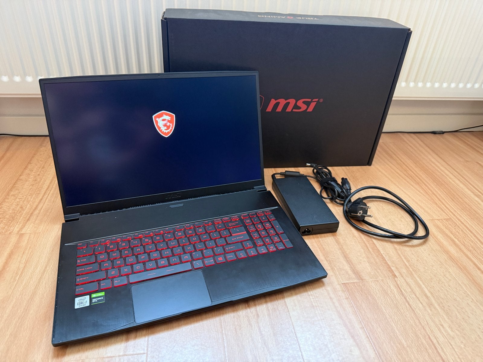 MSI Thin GF75 10SDR Gaming Laptop - i7, 1660Ti, 16GB RAM, Computers en Software, Windows Laptops, Gebruikt, Met videokaart, Qwerty