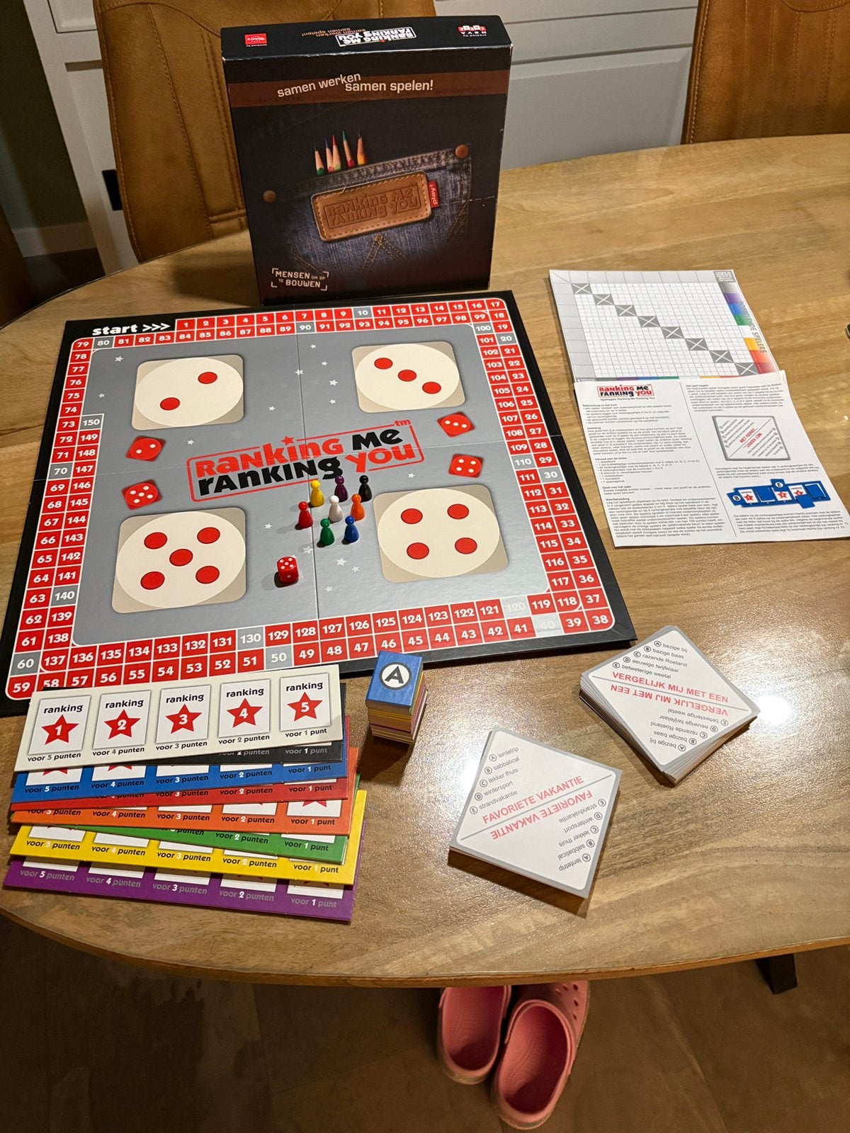 Ranking Me ranking you bordspel, Hobby en Vrije tijd, Vijf spelers of meer, Ophalen, Nieuw