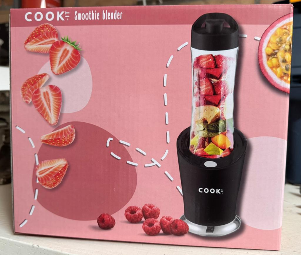 SMOOTHIE BLENDER van COOK-IT, NIEUW IN DOOS, Ophalen of Verzenden, Nieuw, Blender
