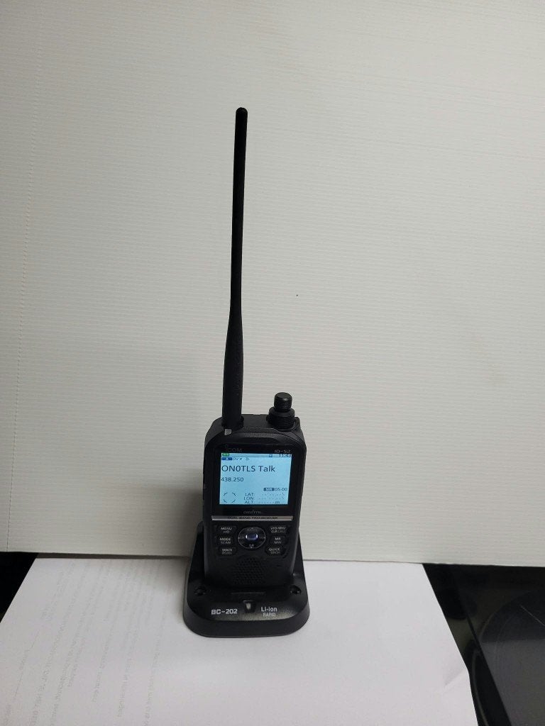 Icom ID-52E met Mike HM-1786LS, Ophalen, Zo goed als nieuw, Zender en Ontvanger