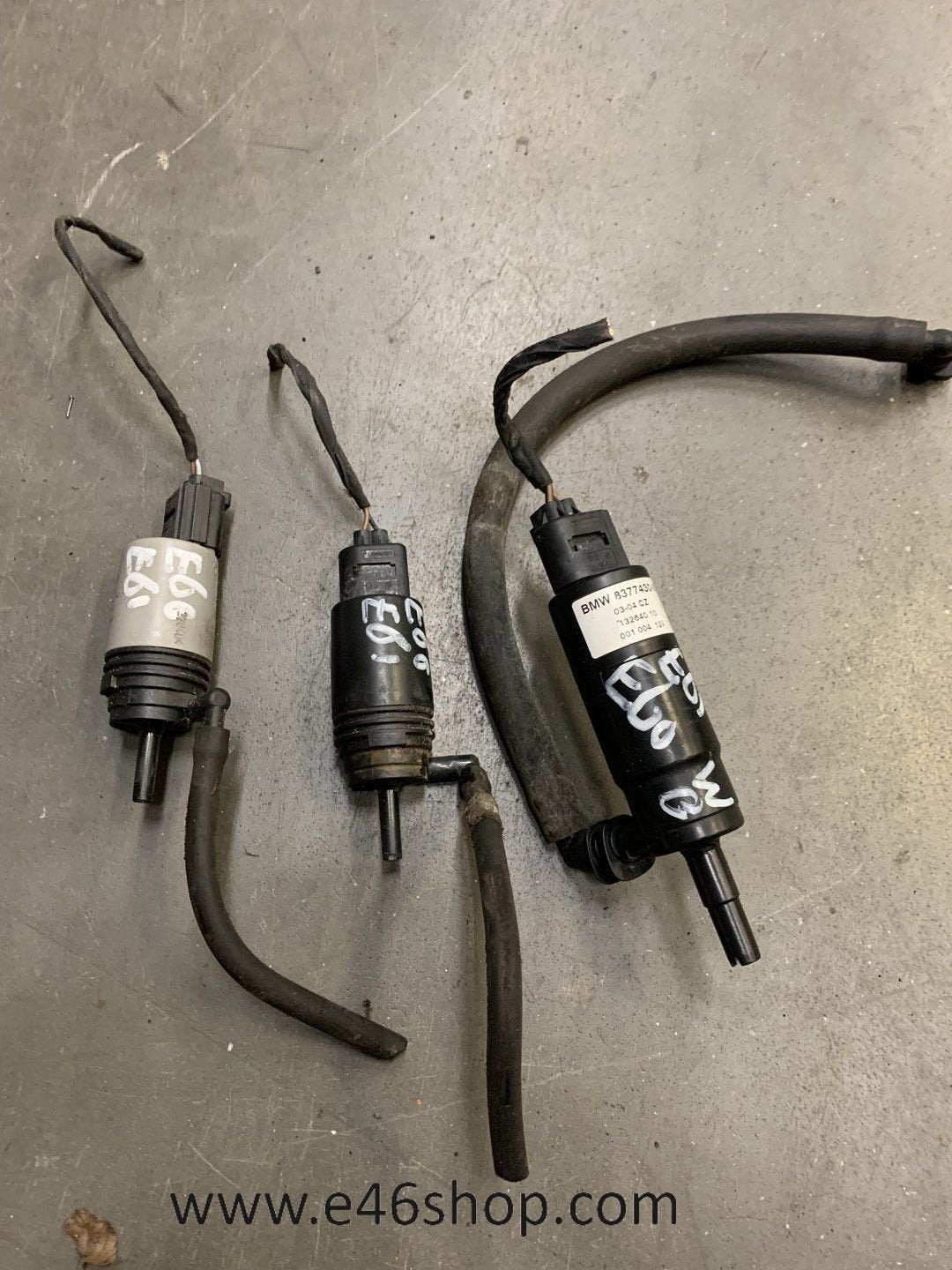 Ruiten en koplamp sproeier pomp BMW E60 E61, Gebruikt, -, -, Ophalen of Verzenden