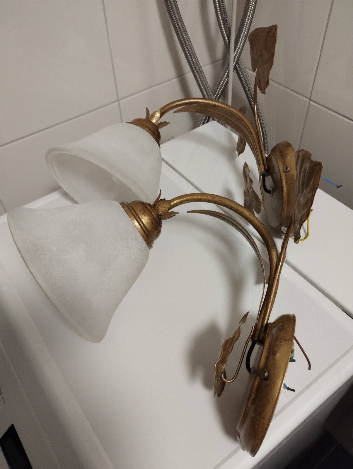 Vintage jaren 80 D.L.L. Voghera Italiaanse wandlampen, Huis en Inrichting, Ophalen of Verzenden