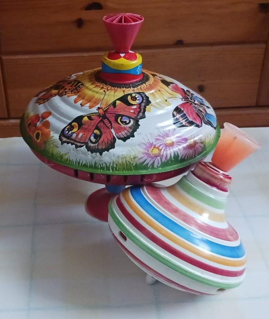 Vintage Bromtol LBZ Lorenz Bolz Zindorf + Russische bromtol, Antiek en Kunst, Antiek | Speelgoed, Ophalen of Verzenden
