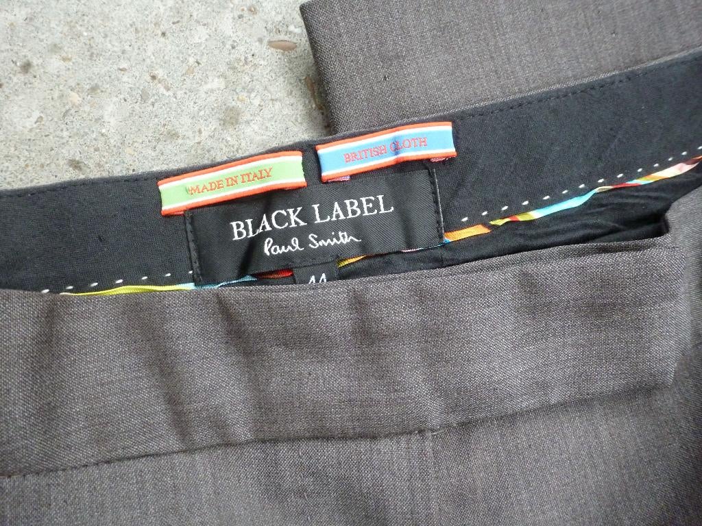 paul smith BLACK LABEL broek 40 -GRATIS zend, Maat 38/40 (M), Verzenden, Nieuw, Grijs