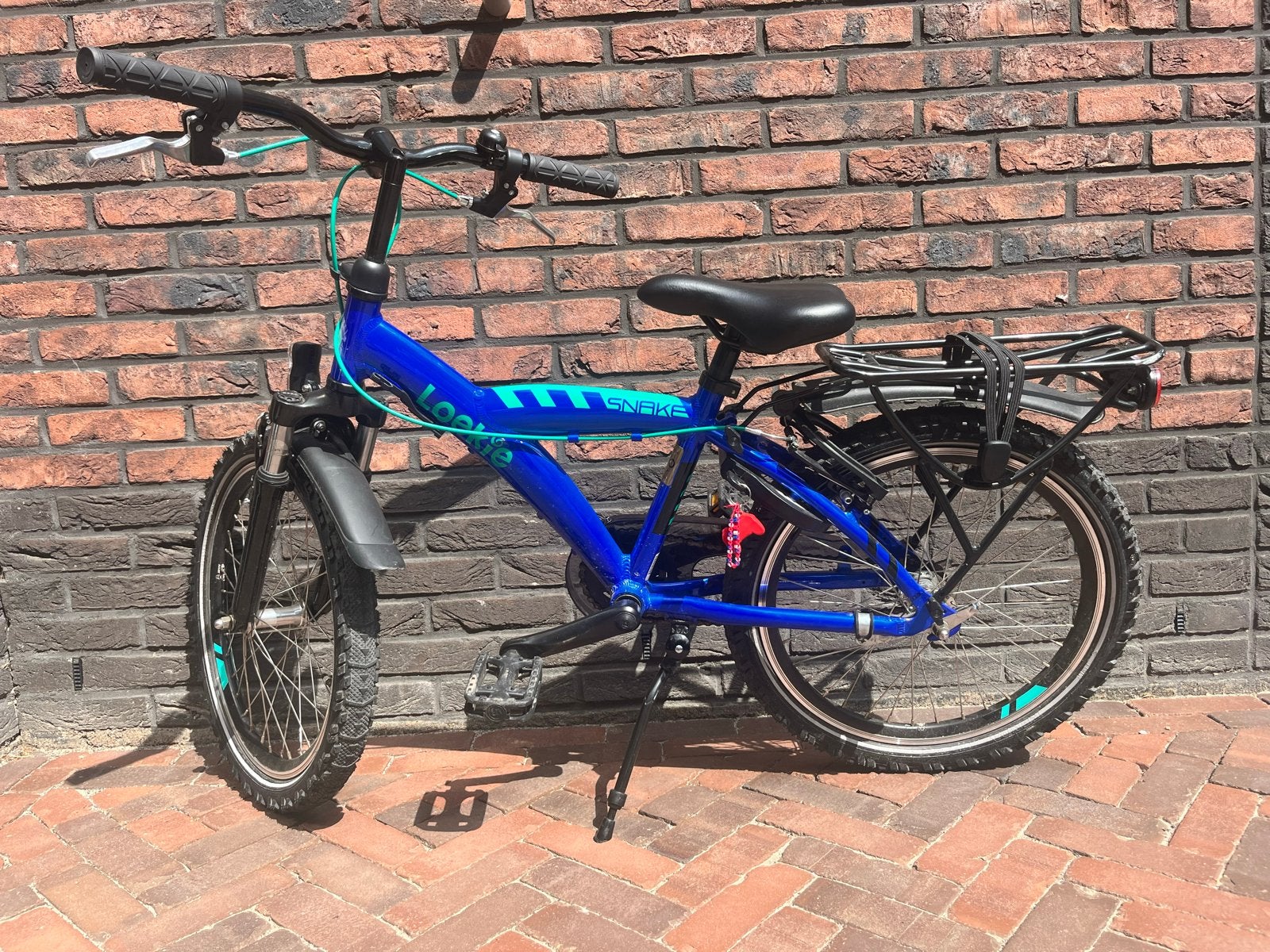 Jongensfiets 20 inch Loekie Snake kinderfiets, Fietsen en Brommers, Fietsen | Kinderfietsjes, Zo goed als nieuw, 20 inch of meer