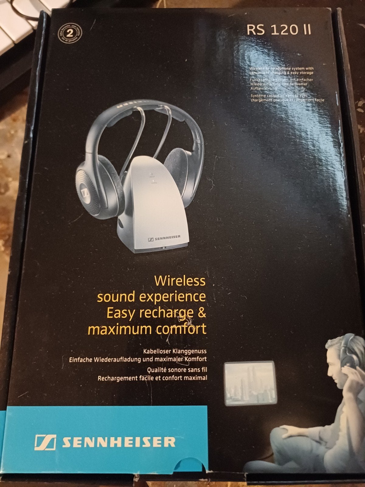 Sennheiser RS 120 II Draadloze Hoofdtelefoon, Ophalen, Sennheiser, Draadloos