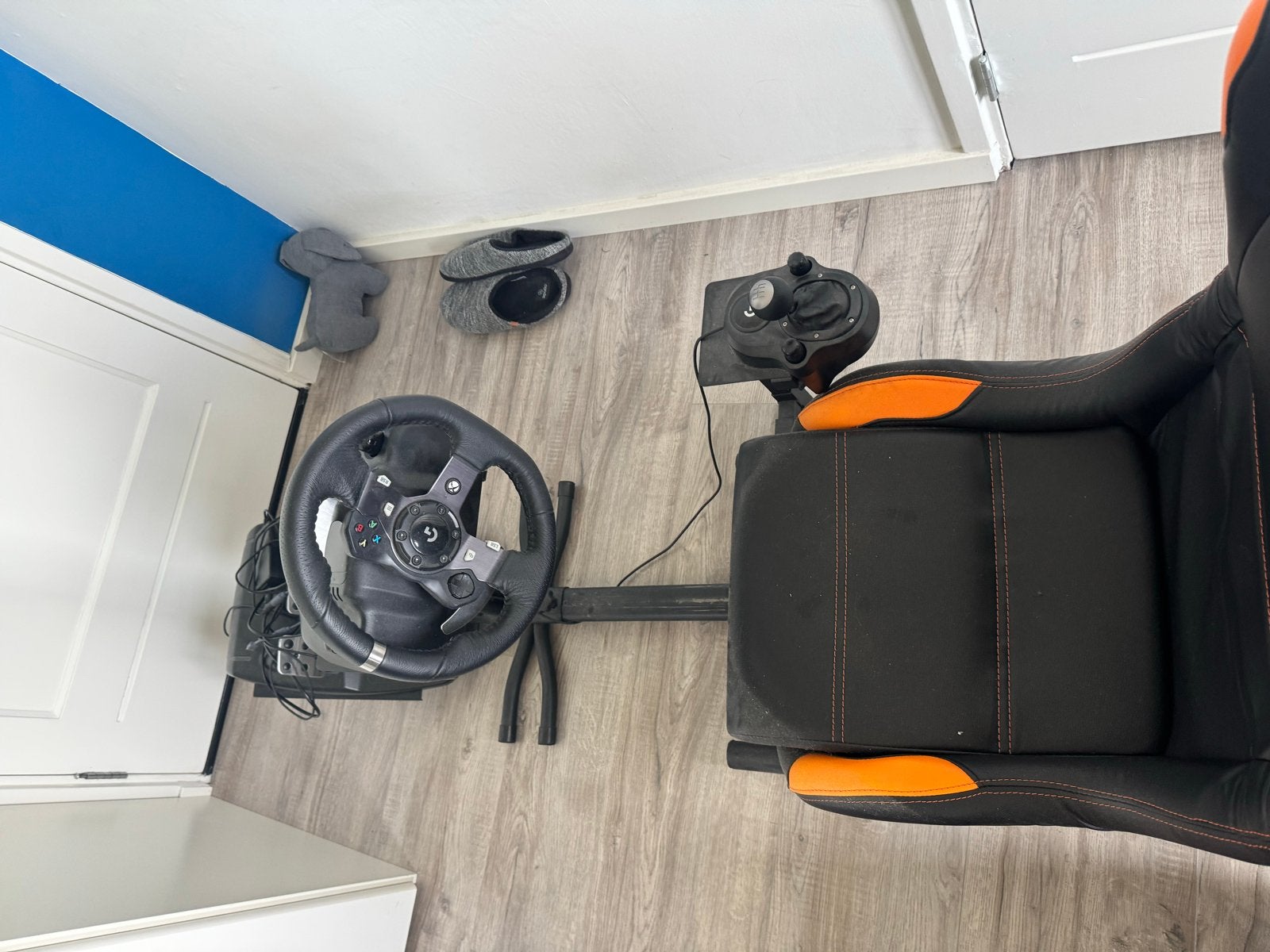 Logitech G29 racestuur met Playseat en shifter, Ophalen, Overige merken, Gebruikt