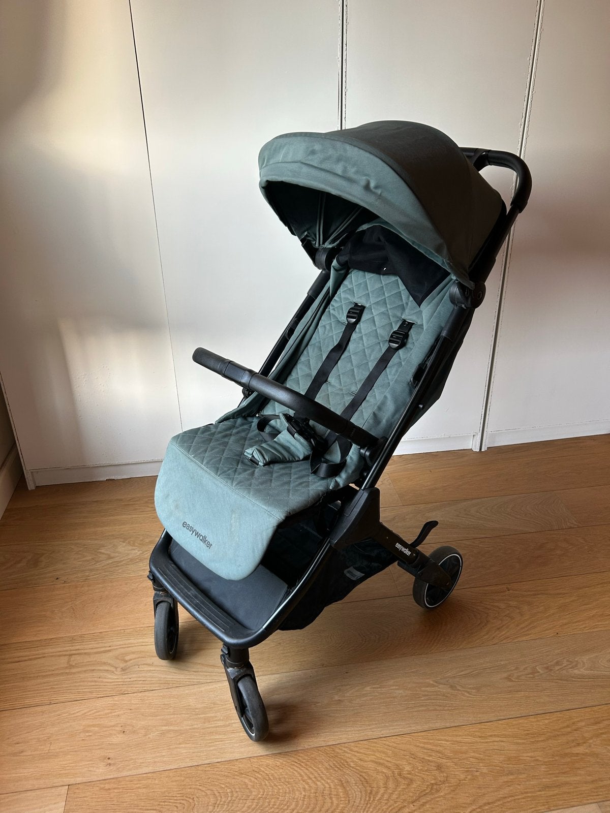 Easywalker Jackey Forest Green Buggy, Ophalen, Zo goed als nieuw, Kinderwagen, Overige merken
