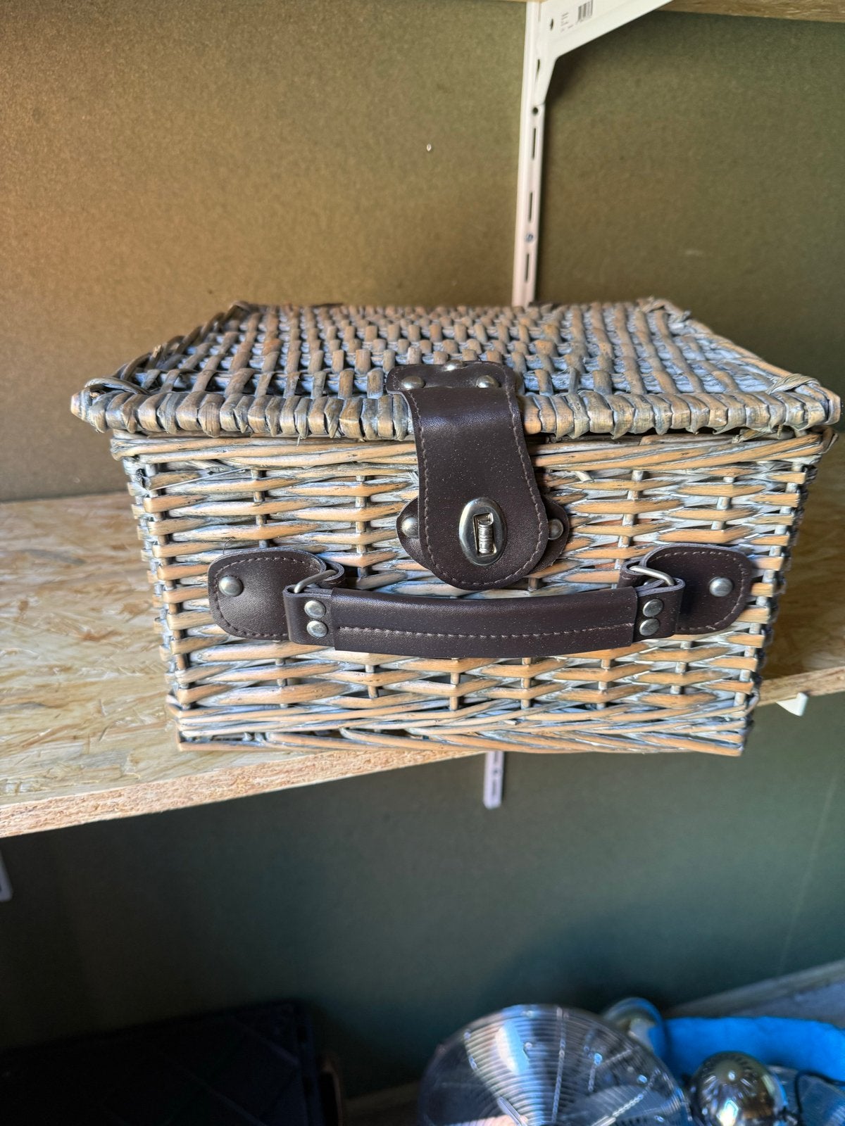 Complete picknickmand voor 2 personen, Ophalen, Gebruikt