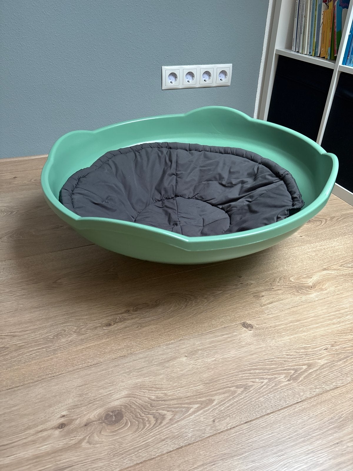 Wobbel Board met Kussen - Groen, Kinderen en Baby's, Ophalen, Zo goed als nieuw, Jongen of Meisje