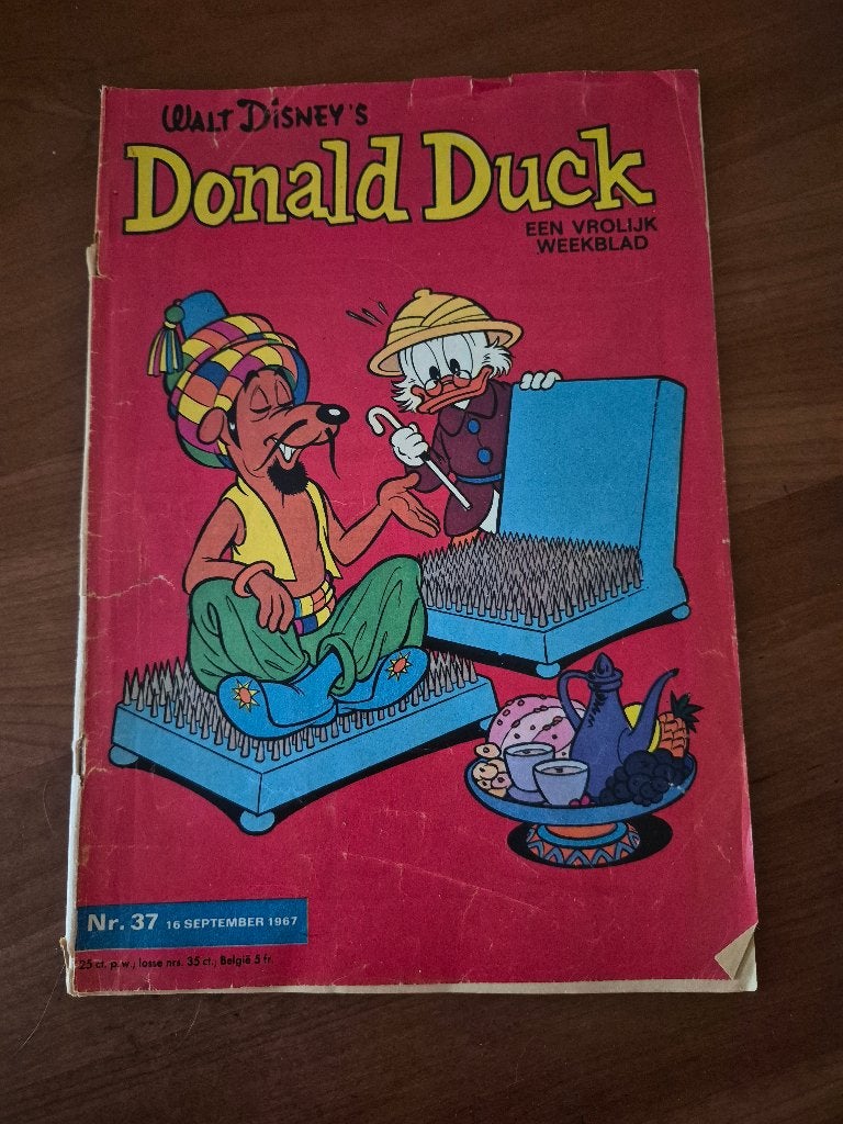 Donald Duck 16 september 1967, Gelezen, Ophalen of Verzenden, Walt Disney, Eén stripboek