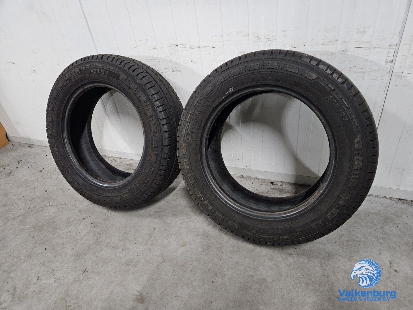 8mm! Zomerbanden Cargobanden 195/65R16C Michelin Agilis 3, Gebruikt, -, Band(en), 195 mm