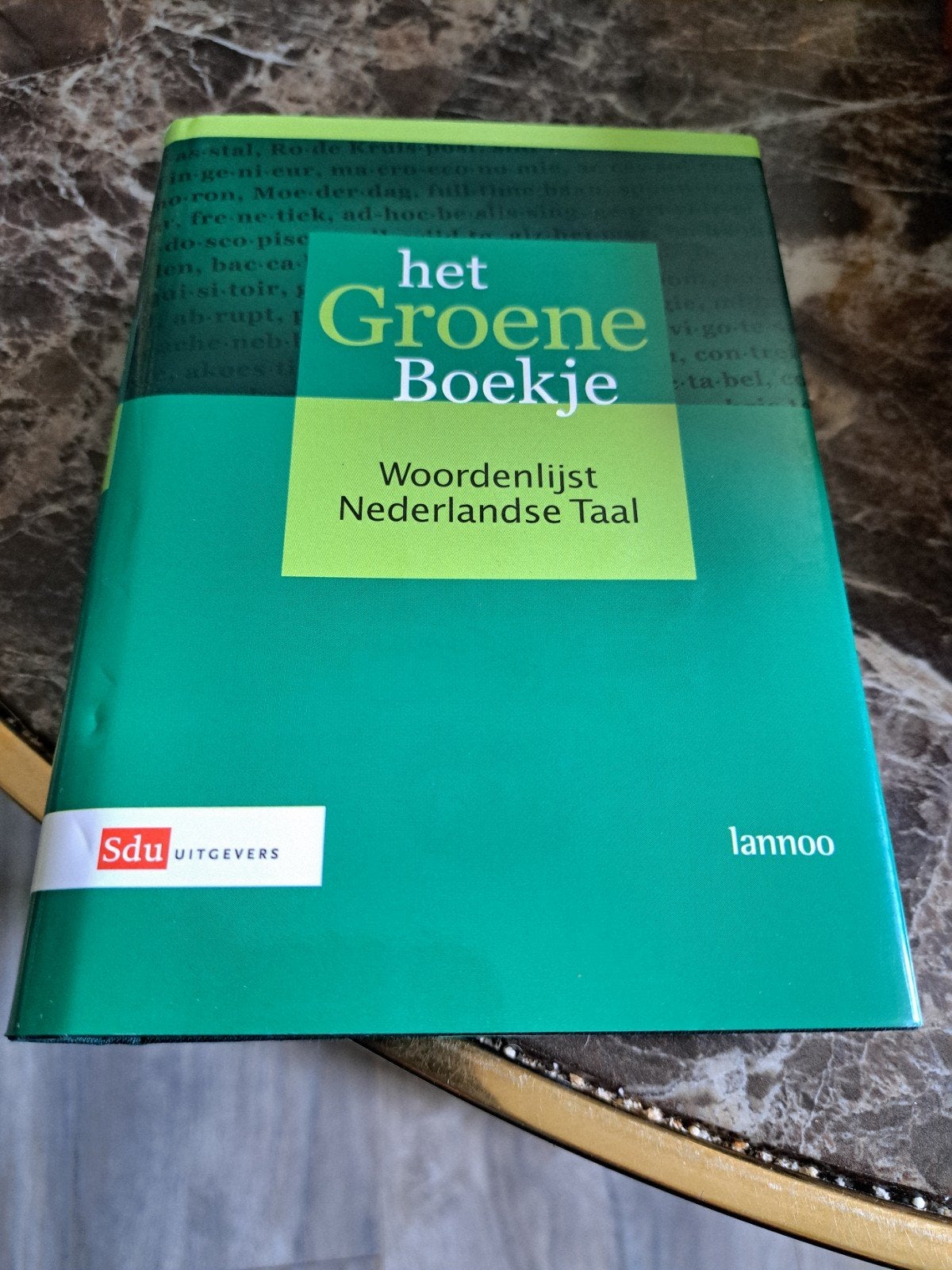 Het Groene Boekje - Woordenlijst Nederlandse Taal, Boeken, Sdu Uitgevers / Lannoo, Ophalen of Verzenden, Zo goed als nieuw, Overige uitgevers