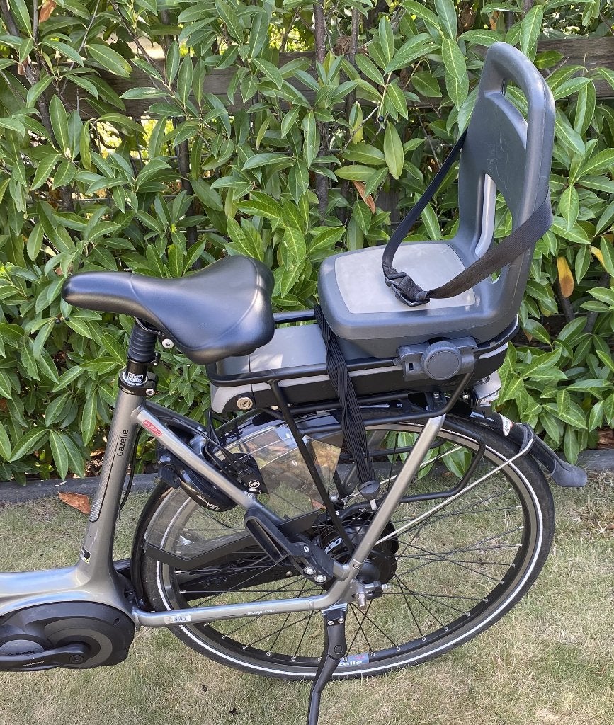 Qibbel 6+ Junior Fietsstoeltje Achter, Ophalen, Achterzitje, 9 t/m 36 kg, Qibbel