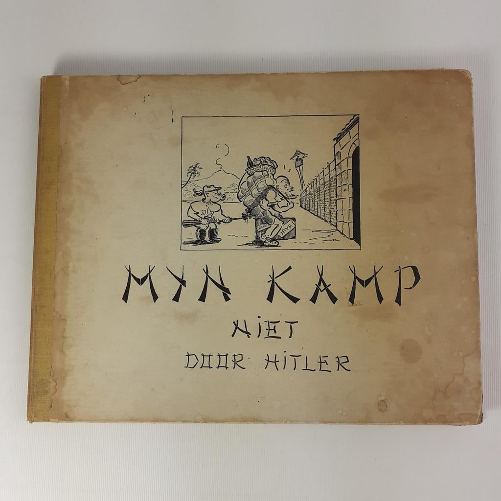 Myn Kamp - Niet door Hitler, maar door M.G. Hartley (1947), Gelezen, Ophalen of Verzenden, 1945 tot heden, Overige onderwerpen