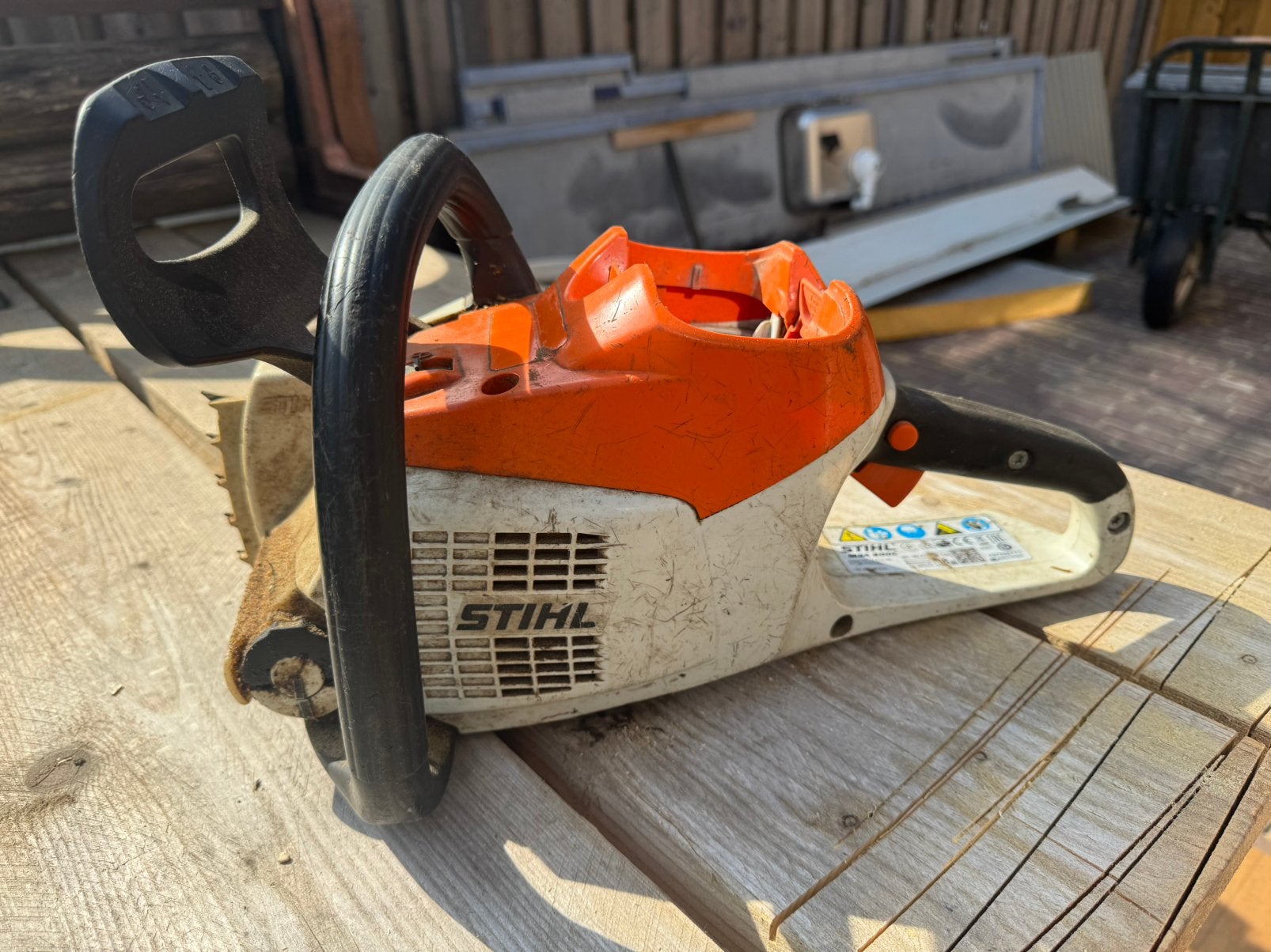 Sthil Msa 200 defect, Tuin en Terras, Hand-tuingereedschap, Ophalen, Gebruikt