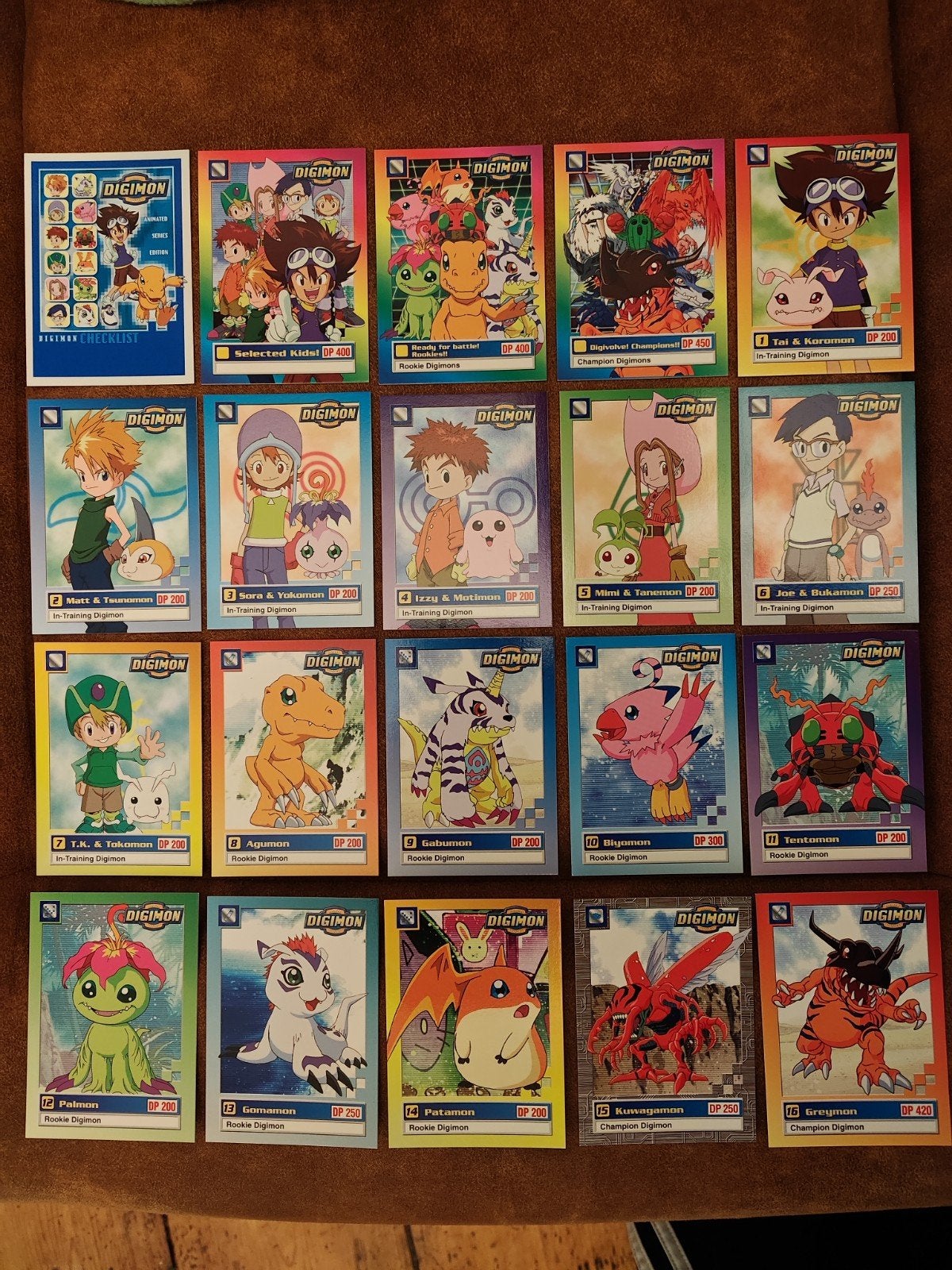 [Digimon] Animated Series 1 - complete base set - 1999, Hobby en Vrije tijd, Verzamelkaartspellen | Overige, Ophalen, Zo goed als nieuw