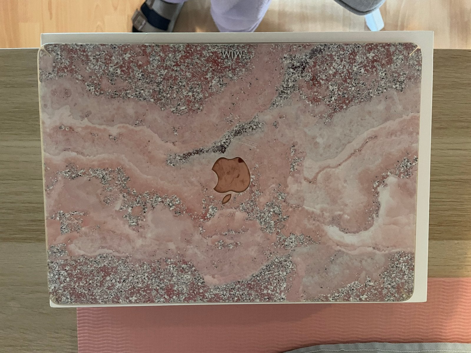 Macbook air 2019 rose goud, Gebruikt, Qwerty, 8 GB, 13 inch