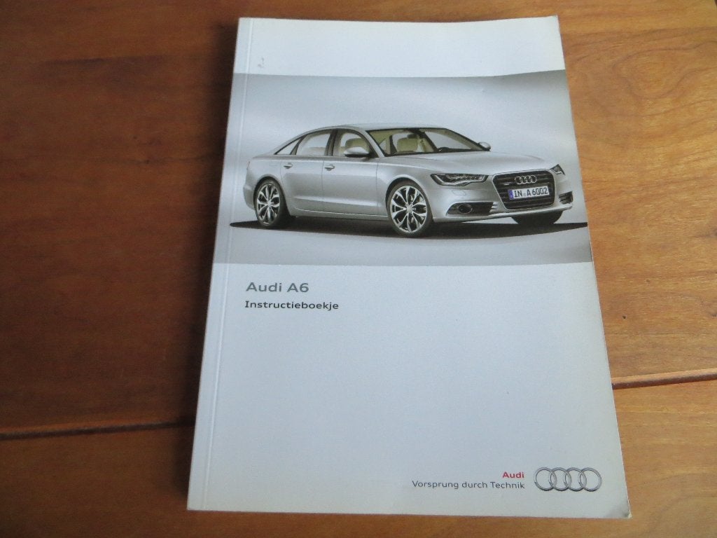 Instructieboek Audi A6 Sedan, Audi S6 Sedan 2012, 312 blz, Auto diversen, Ophalen of Verzenden