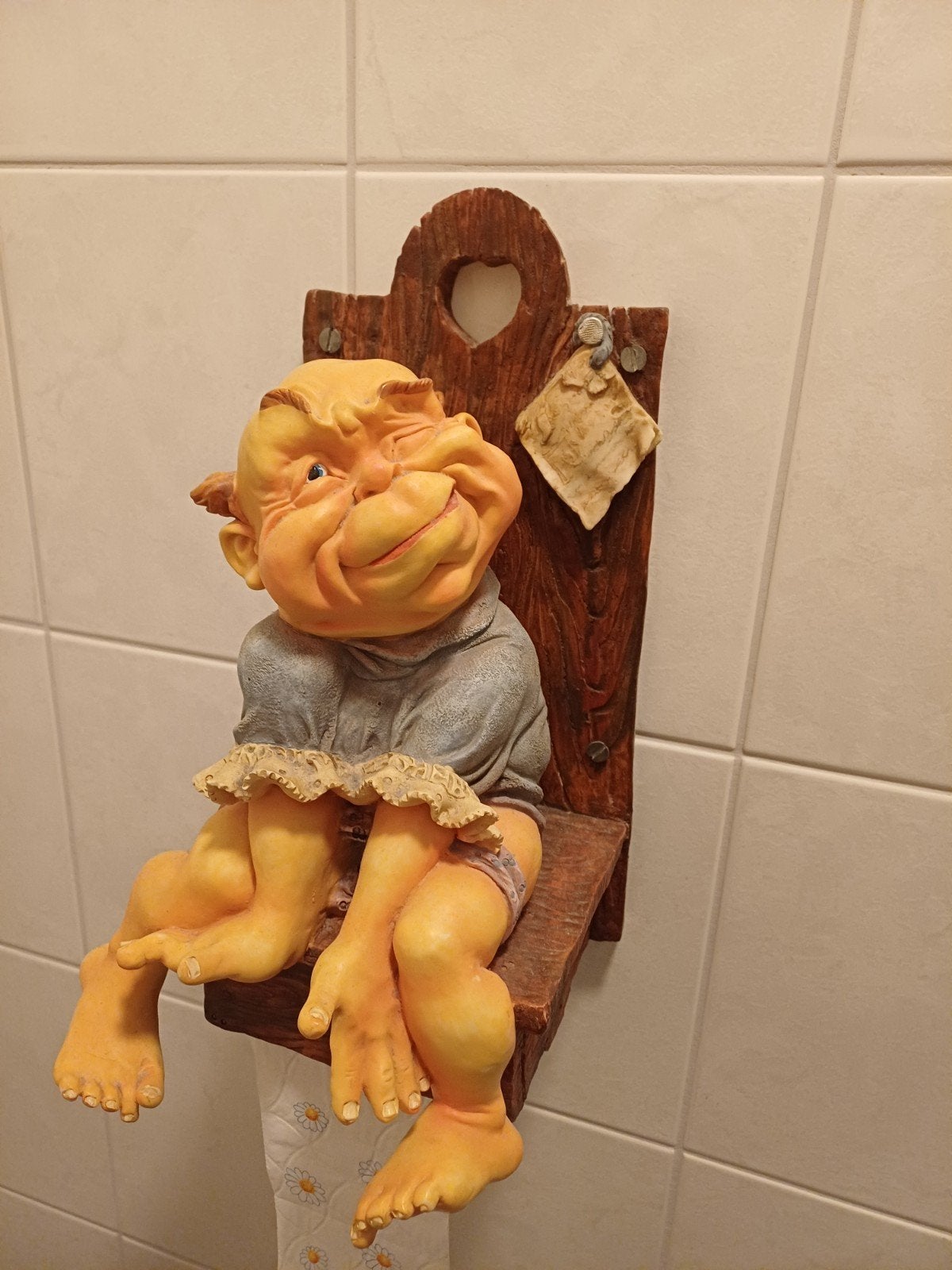 Efteling Laaf WC rol houder - Zo goed als nieuw, Ophalen of Verzenden, Zo goed als nieuw, Meerkleurig, Kunststof