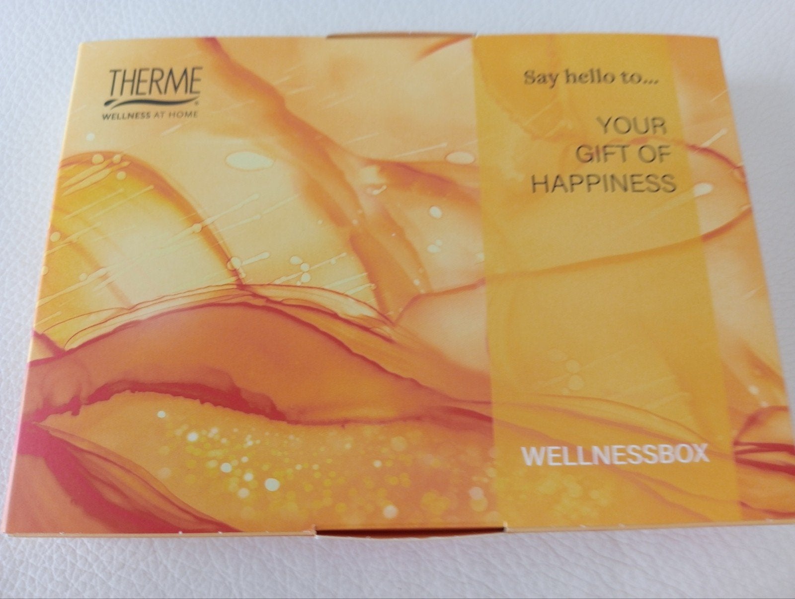 Therme verzorgingsset Orange Happiness, Ophalen of Verzenden, Nieuw, Bad & Douche