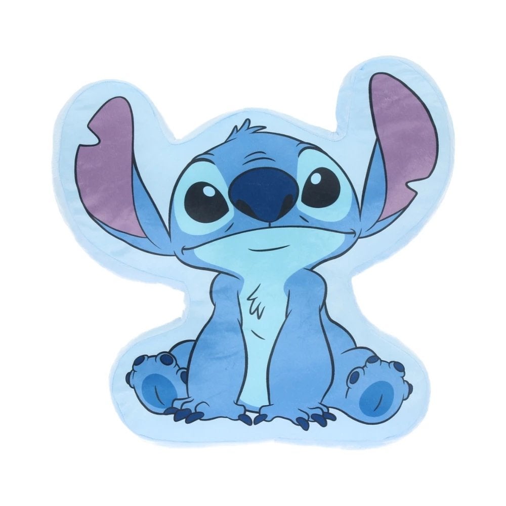 Disney Stitch Kussen - Zacht en Decoratief, Disney, Overige typen, Blauw, Nieuw