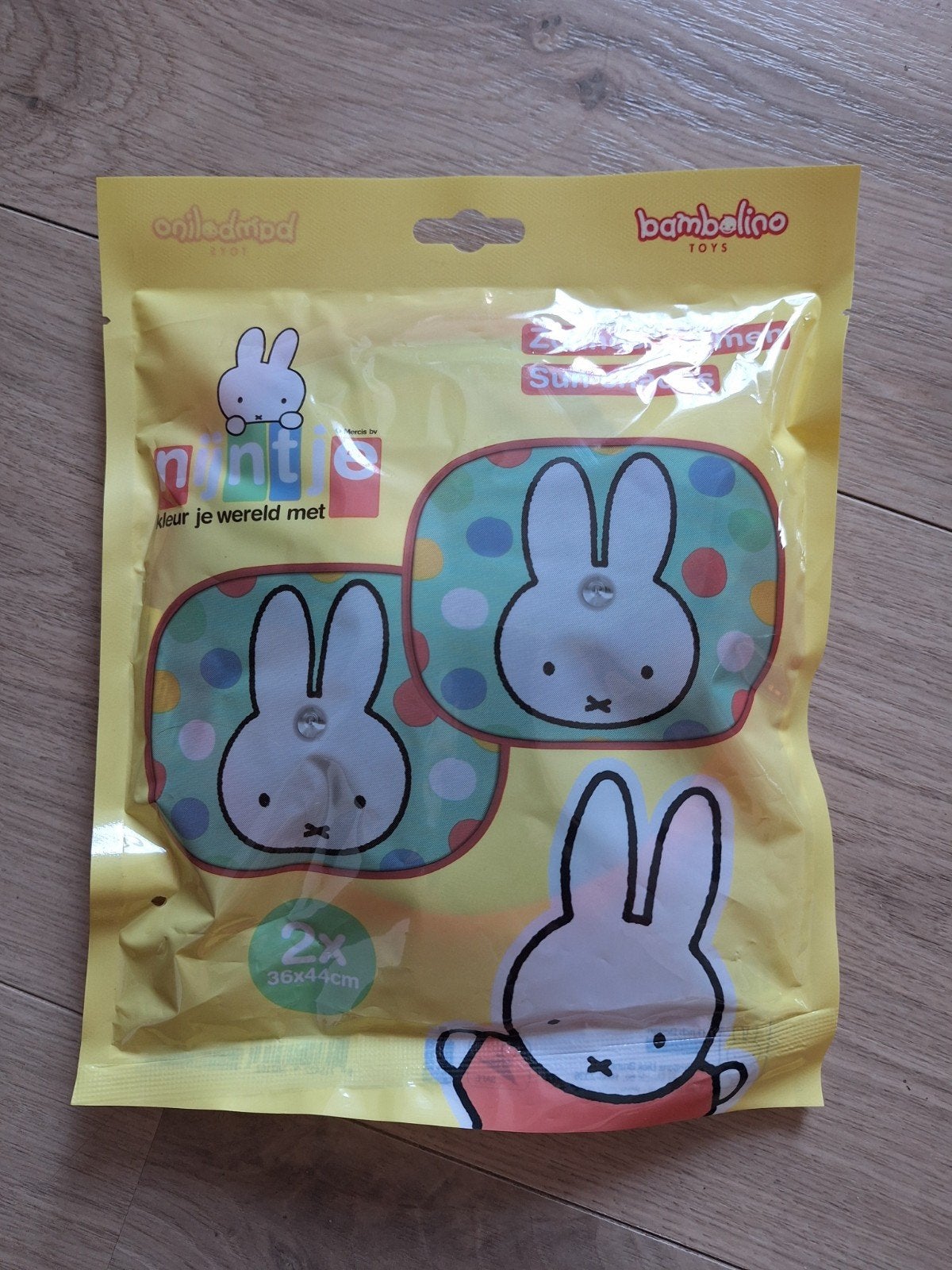 Vrolijk Nijntje auto zonneschermen Bambolino Toys, Ophalen of Verzenden, Nieuw